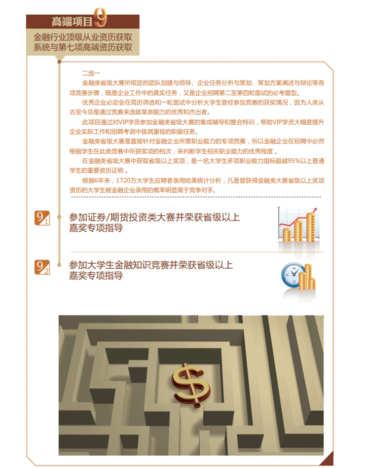 ACT金融职业发展定向辅导