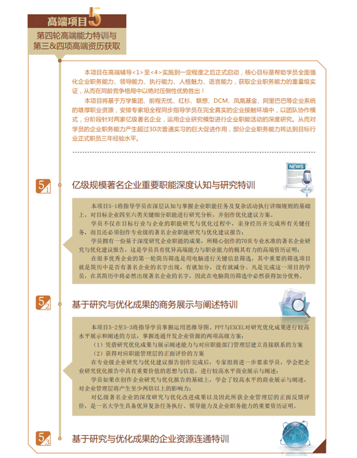 ACT金融职业发展定向辅导